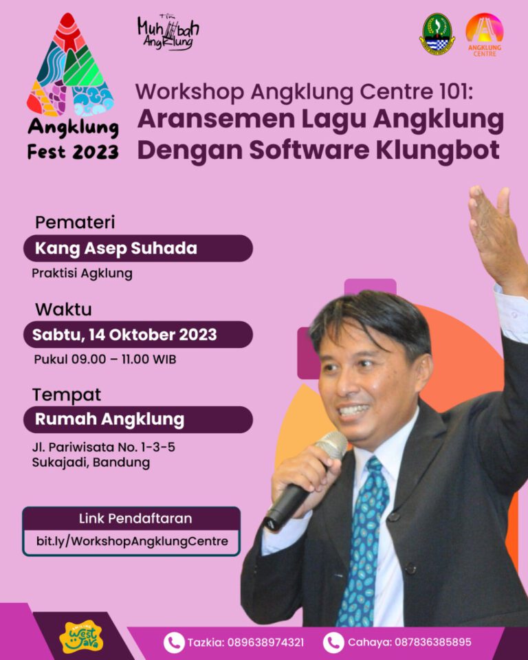 𝗪𝗼𝗿𝗸𝘀𝗵𝗼𝗽 𝗔𝗻𝗴𝗸𝗹𝘂𝗻𝗴 𝗖𝗲𝗻𝘁𝗿𝗲 𝟭𝟬𝟭: 𝗔𝗿𝗮𝗻𝘀𝗲𝗺𝗲𝗻 𝗟𝗮𝗴𝘂 𝗔𝗻𝗴𝗸𝗹𝘂𝗻𝗴 𝗗𝗲𝗻𝗴𝗮𝗻 𝗦𝗼𝗳𝘁𝘄𝗮𝗿𝗲 𝗞𝗹𝘂𝗻𝗴𝗯𝗼𝘁 Picture