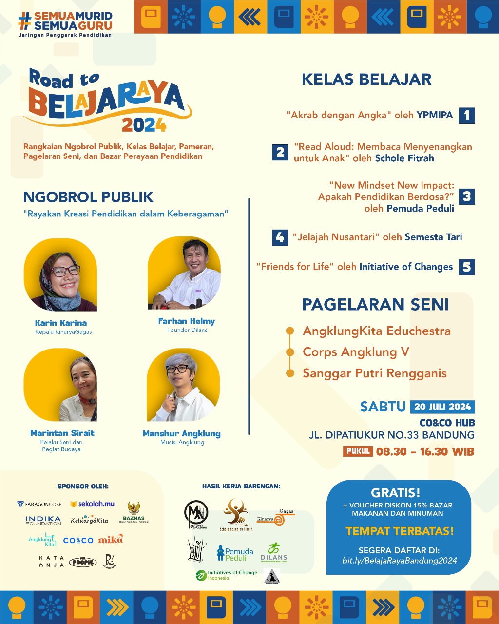 Road to BelajaRaya 2024 chapter Bandung✨ Picture