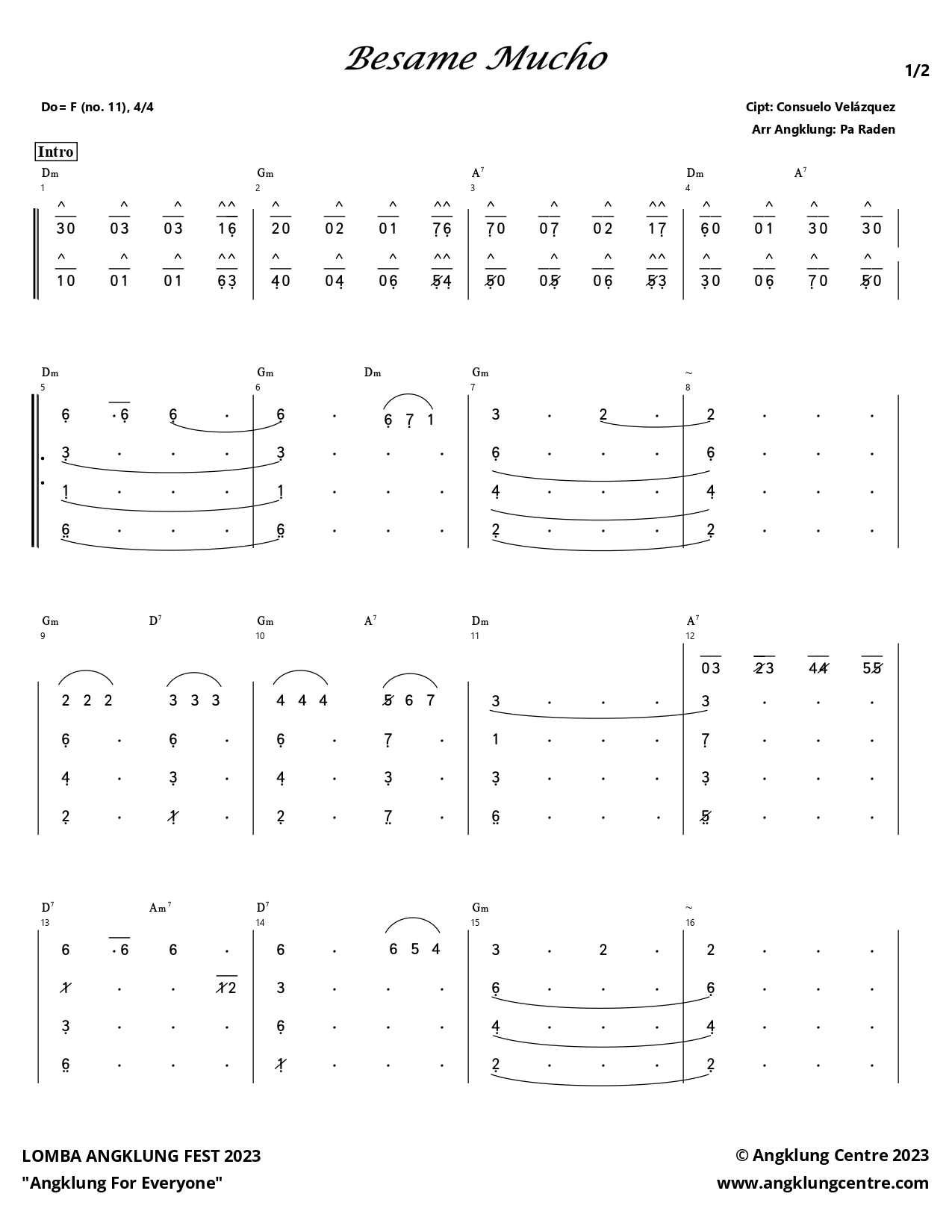 Besame Mucho Picture